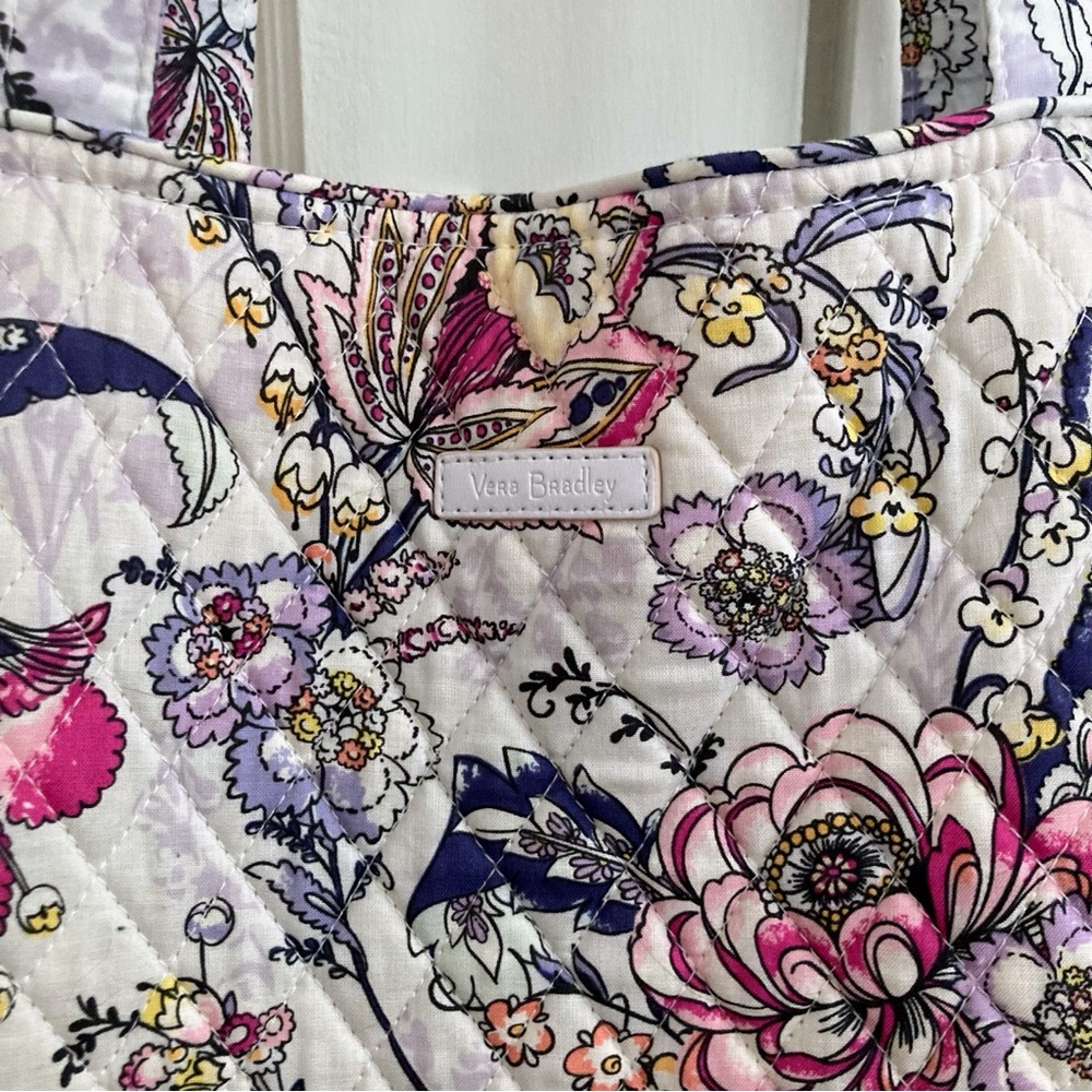 Vera Bradley Pastel Floral Tote - Picture 3 of 8